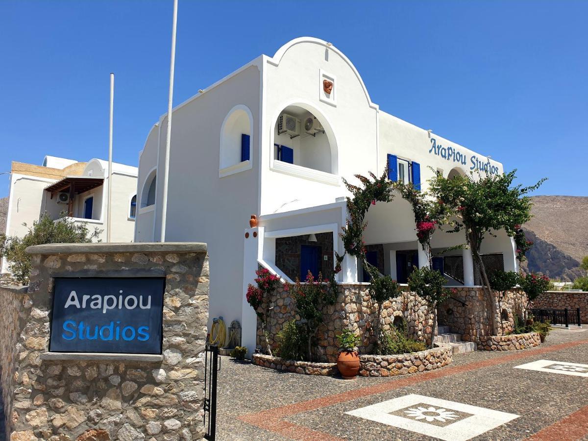 Arapiou Apartments Playa de Perivolos Exterior foto