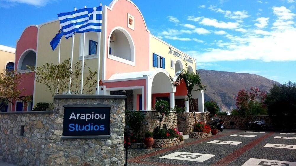 Arapiou Apartments Playa de Perivolos Exterior foto